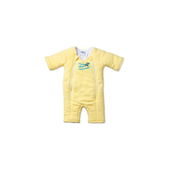 Baby Merlins Magic Sleepsuit - Swaddle Transition Product - Microfleece - Yellow - 6-9 Months