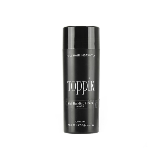 (BLACK) Toppik Hair Loss Building Fibers Wholesale 10 PACK