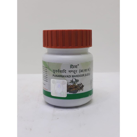 6x Divya Punarnavadi Mandoor 60 Tablets | 6 Pack