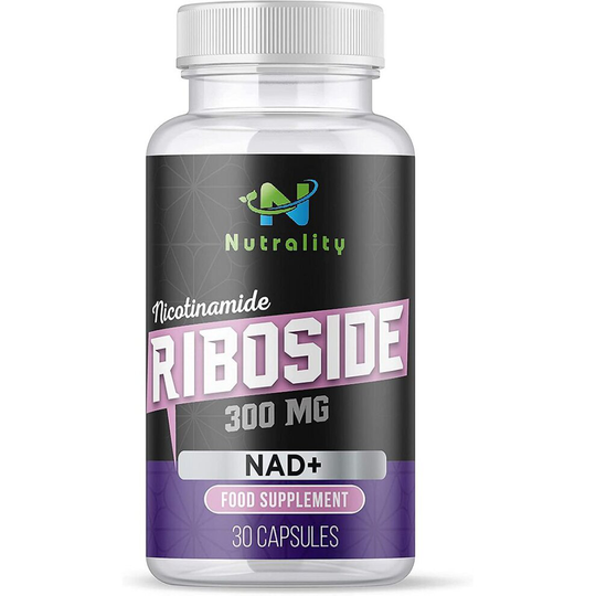 Nutrality Nicotinamide Riboside Supplement, 300 mg, NAD+ Cell Regenerator and Cellular Repair Formula for Muscle Health, Vitality, and Metabolism for