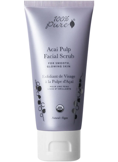 100% Pure Acai Pulp Facial Scrub 59ml