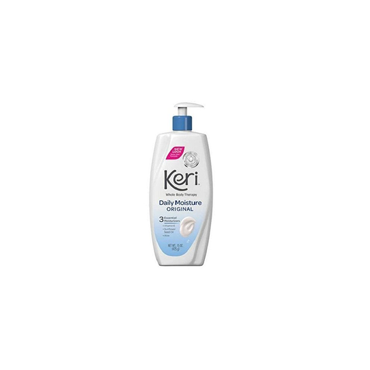Keri Whole Body Therapy Original, Continuous Moisturization, 3 Essential Moisturizers (Vitamin E, Aloe and Sunflower Seed Oil), 20 Ounce