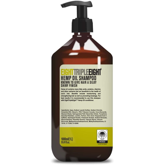Eight Triple Eight Hemp Oil Shampoo 1 Litre