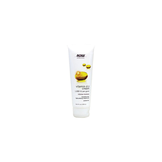 NOW Foods Vitamin D-3 Cream - 118 ml.