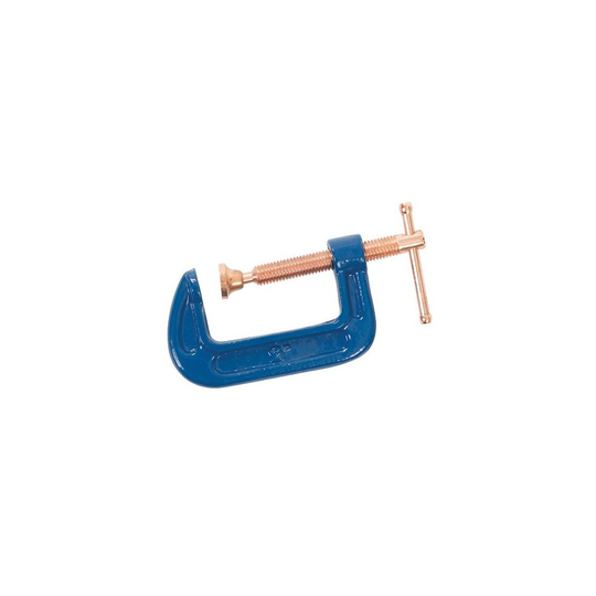50mm Orange G Clamp Tool - Silverline G Vc22 Steel - silverline 50mm gclamp vc22 steel
