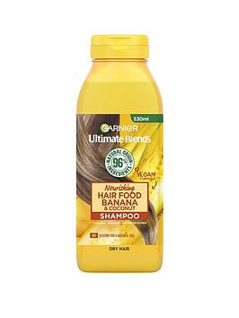 Garnier Ultimate Blends Nourishing Hair Food Banana Shampoo For Dry Hair 530Ml