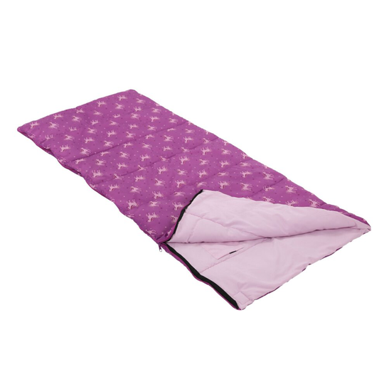 (Single, Unicorn) Regatta Childrens/Kids Roary Rectangular Sleeping Bag