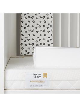 Mother&Baby First Gold Anti-Allergy Foam Cot Mattress, White