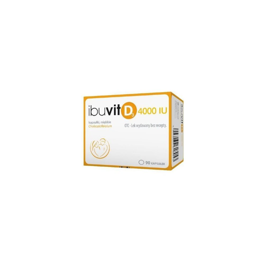 Ibuvit D3 4000 IU - 90 kapsułek