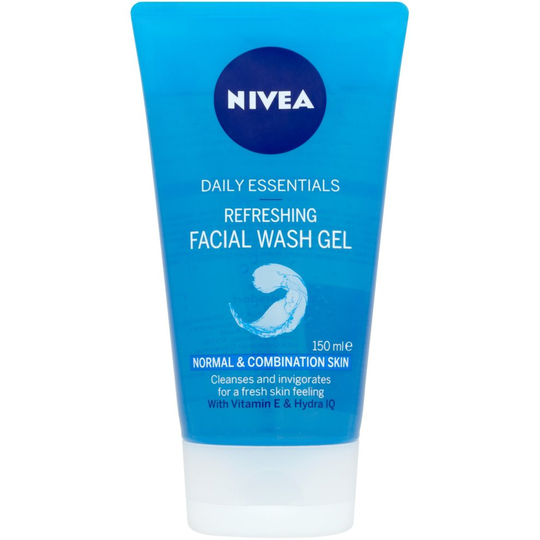 NIVEA Refreshing Face Wash Gel, 150 ml, Pack of 6