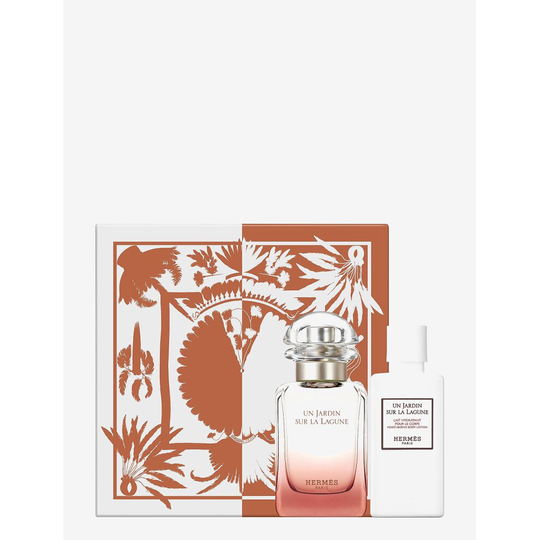 Hermes Un Jardin Sur La Lagune Kit For Women - EDT 50ml + Body Lotion 40ml