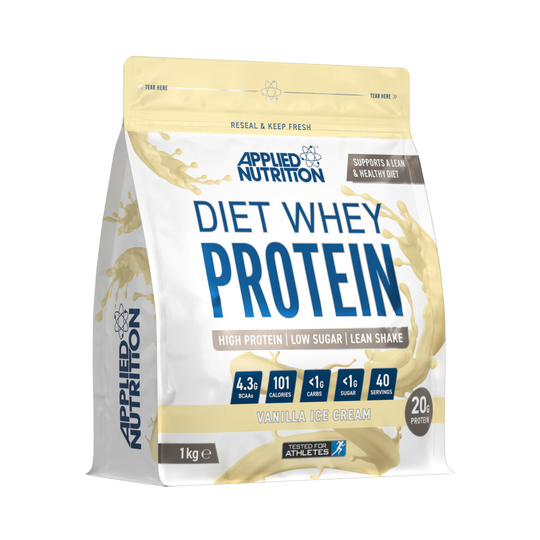 Applied Nutrition Diet Whey Protein Powder 1kg - Vanilla Ice Cream