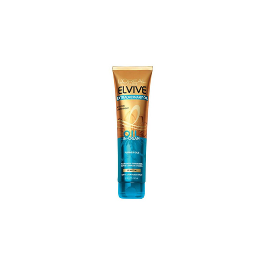 L'Oreal Paris Elvive Extraordinary Oil Transforming Oil-in-Cream, with Coconut Oil, 5.1 fl; oz; (Packaging May Vary)