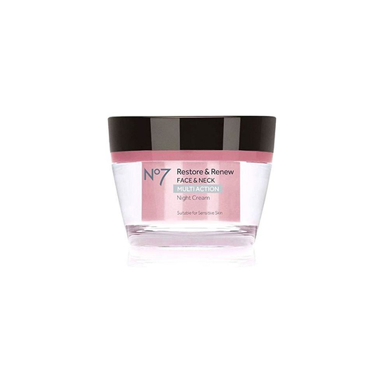 No7 Restore & Renew Face & Neck Multi Action Night Cream 50ml